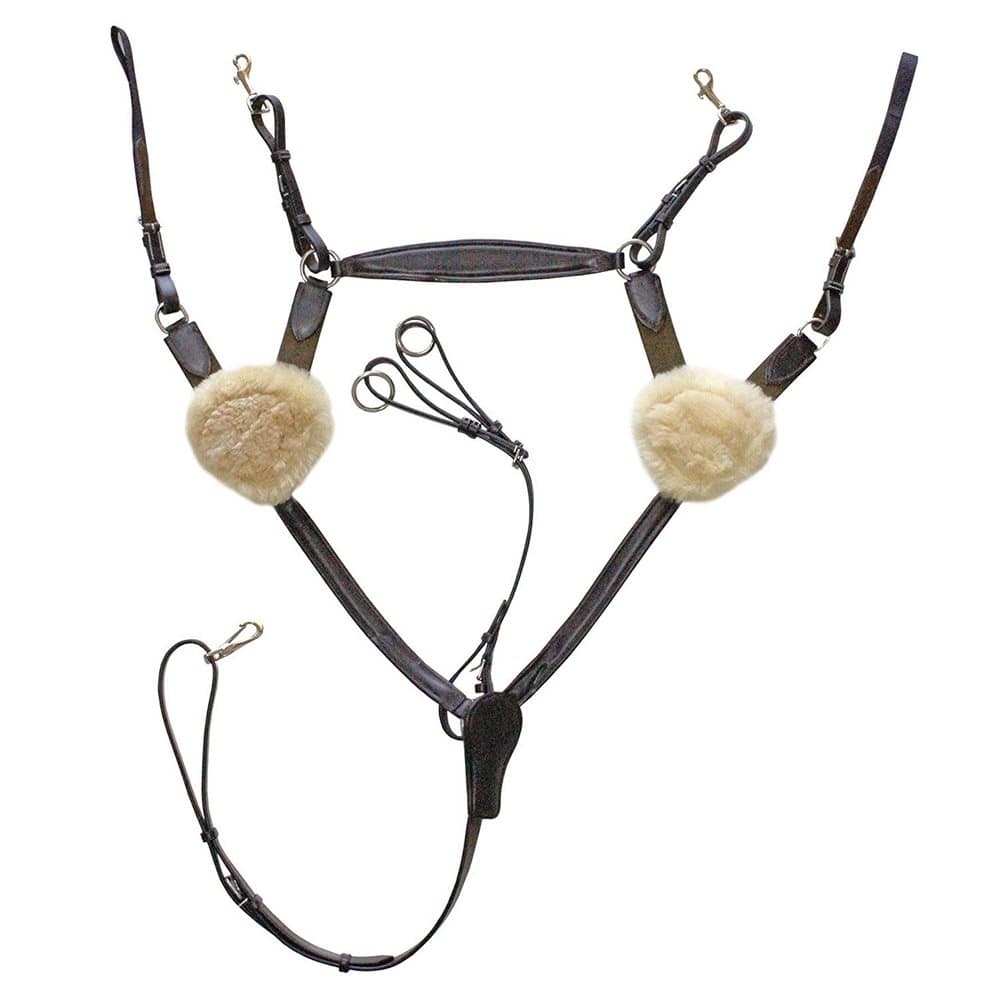 Mark Todd Leather 5-Point Breastplate