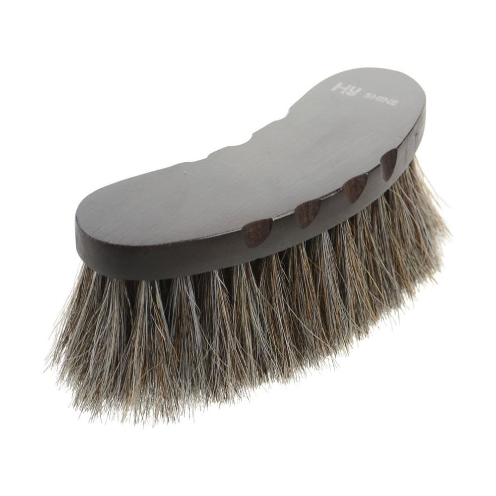 HySHINE Deluxe Half Round Brush With Horse Hair