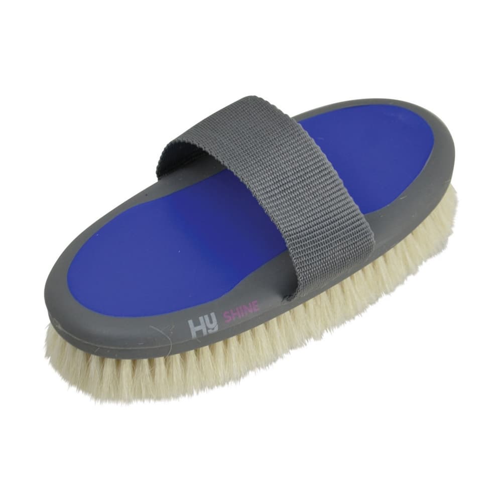 HySHINE Active Groom Goat Hair Body Brush