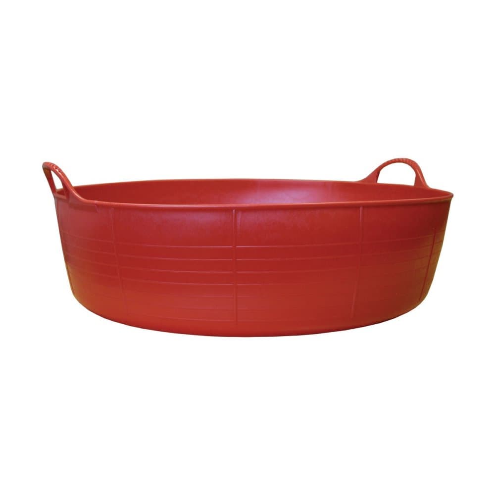 Red Gorilla Tubtrug Shallow Flexible Large