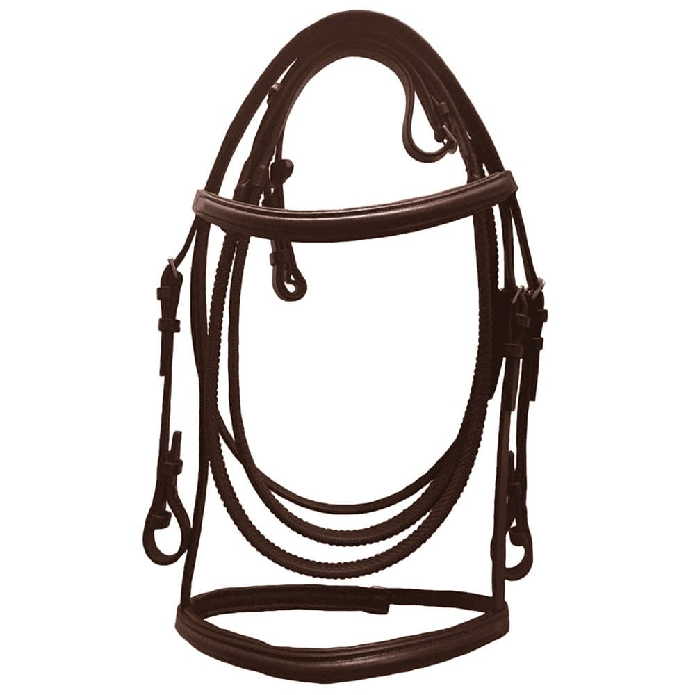 JHL Raised Cavesson Bridle