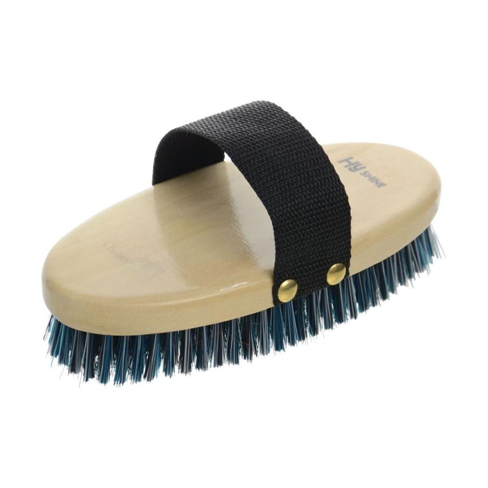 HySHINE Natural Wooden Body Brush