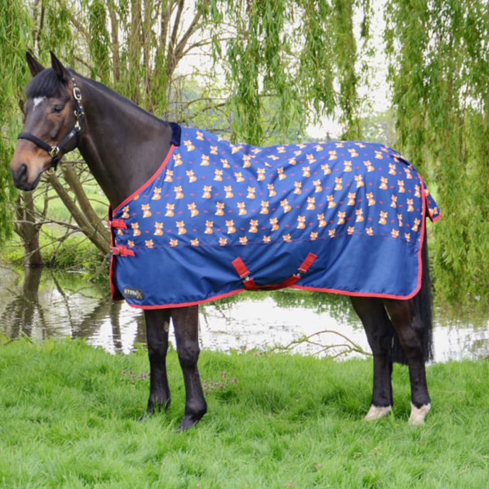 Hy StormX Original Fraser the Fox 100 Turnout Rug