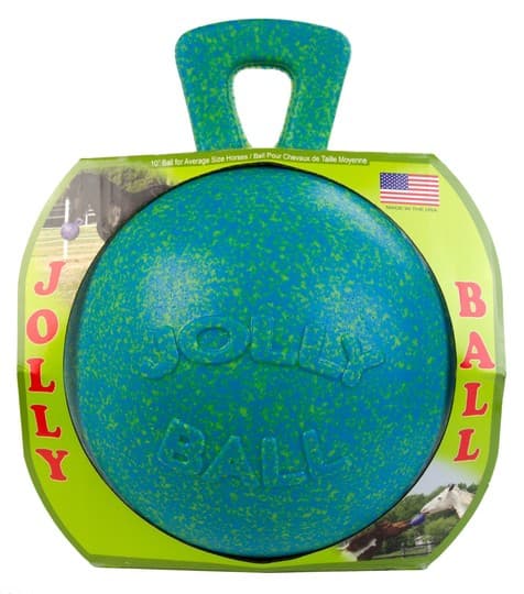 Jolly Ball GRØNN "Apple duft" 25cm - Blød legekugle, som hesten kan underholde sig i timevis med