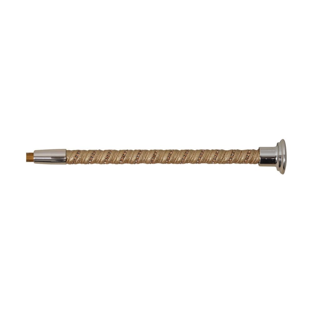 HySCHOOL Faux Leather Sparkle Dressage Whip