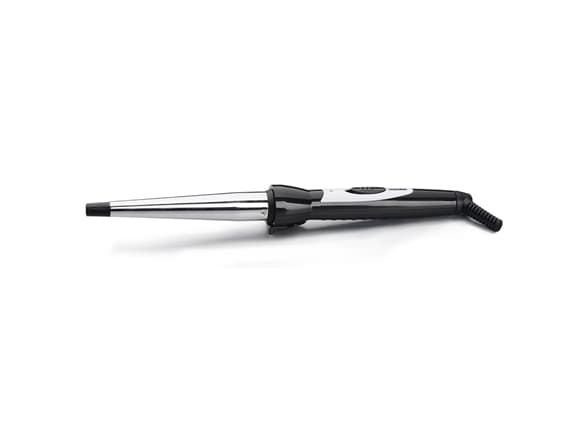 Conical Curling Iron Mesko Warranty 24 month(s), Ceramic heating system, Barrel diameter 13-25 mm, 40 W, Stainless steel/Black