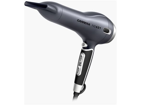 Carrera Hair Dryer No. 631 Ionic function, Motor type AC, 2400 W, Grey/Black