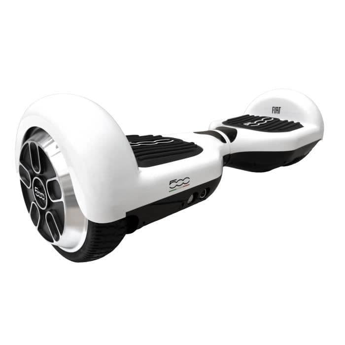 Hoverboard FIAT 500 elektrisk 6,5 '' - F500-H65W - 2x350W max. - Hvid