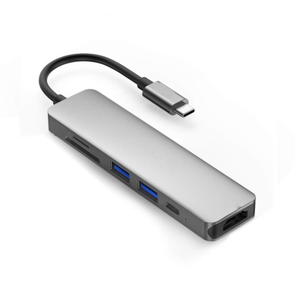 USB-C Multiport adapter - 4K HDMI, USB-C PD, USB 3.0, SD-kort