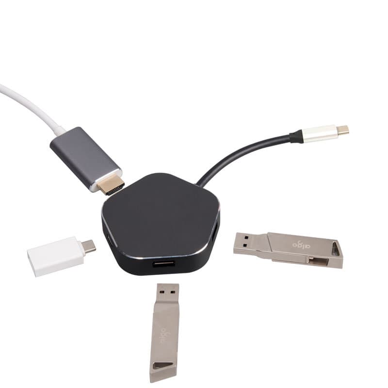 Multiport USB-C Hub - USB / USB-C PD / HDMI 4K@30Hz