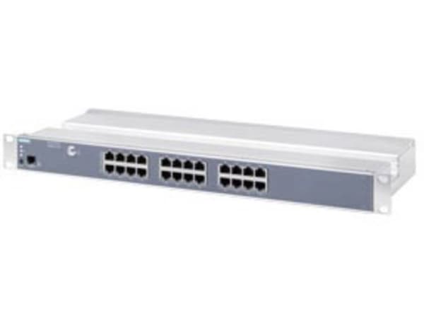 Siemens 6GK5324-0BA00-3AR3 19 tommer netværk-switch 10 / 100 Mbit/s