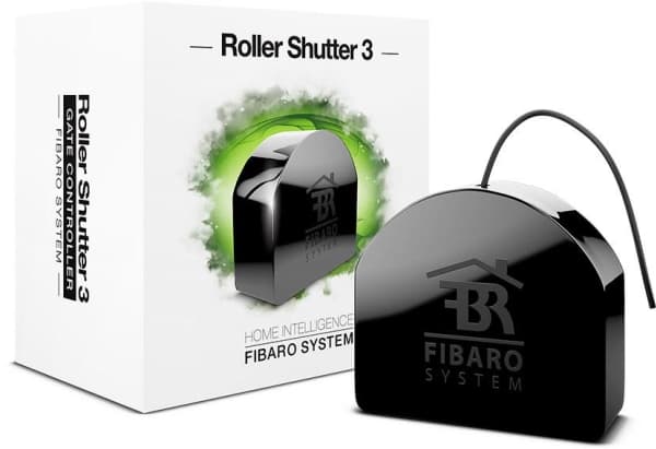 Fibaro Roller Shutter 3 - Kontroll av rulljalusier - trådlös - Z-Wave - 868.4 MHz, 908.4 MHz, 916 MHz, 869.8 MHz, 921.4 MHz, 919.8 MHz