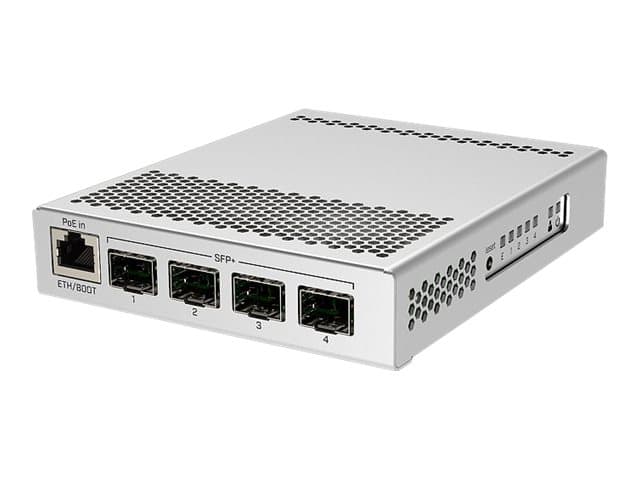 Mikrotik CRS305-1G-4S+IN, hanterad, Gigabit Ethernet (10/100/1000), Strömförsörjning via Ethernet (PoE) stöd