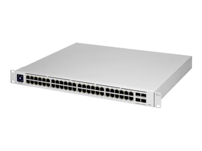 Ubiquiti UniFi Switch USW-PRO-48-POE - Switch - Managed - 48 x 10/100/1000 (40 PoE+, 8 PoE++) + 4 x 10Gb Ethernet SFP+ - rack-mountable - PoE++ (600