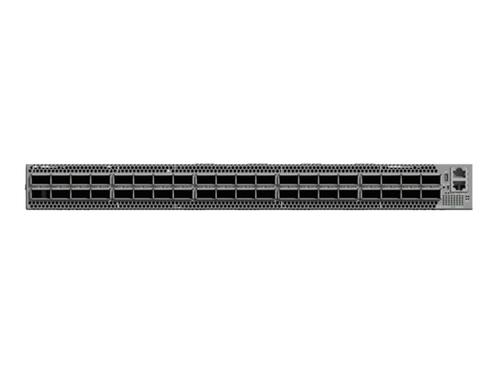 Mellanox Technologies MQM8700-HS2F, Managed, Gigabit Ethernet (10/100/1000), Rack mounting, 1U