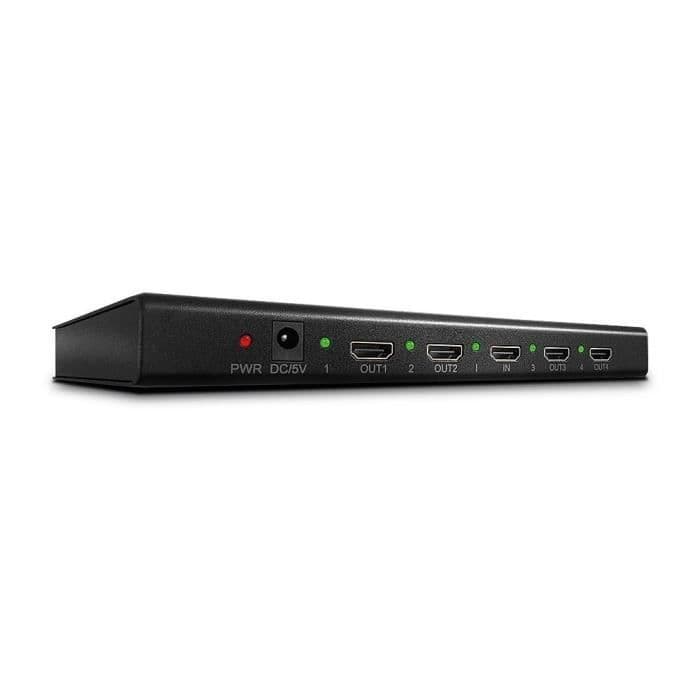 LINDY Splitter HDMI 2.0 - 4 porte - 18G