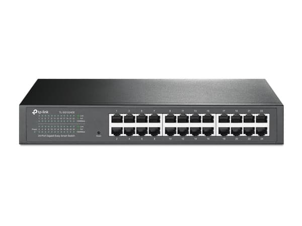TP-Link JetStream TL-SG1024DE - Switch - 24 x 10/100/1000 - rackmonterbar