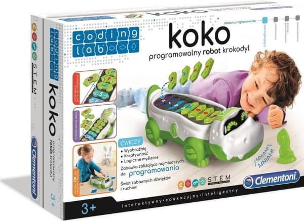 Clementoni Koko programmable robot Crocodile