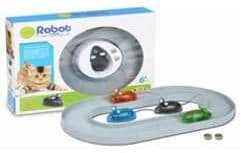 Norimpex Battery-operated robot mouse with track in 1000880 box