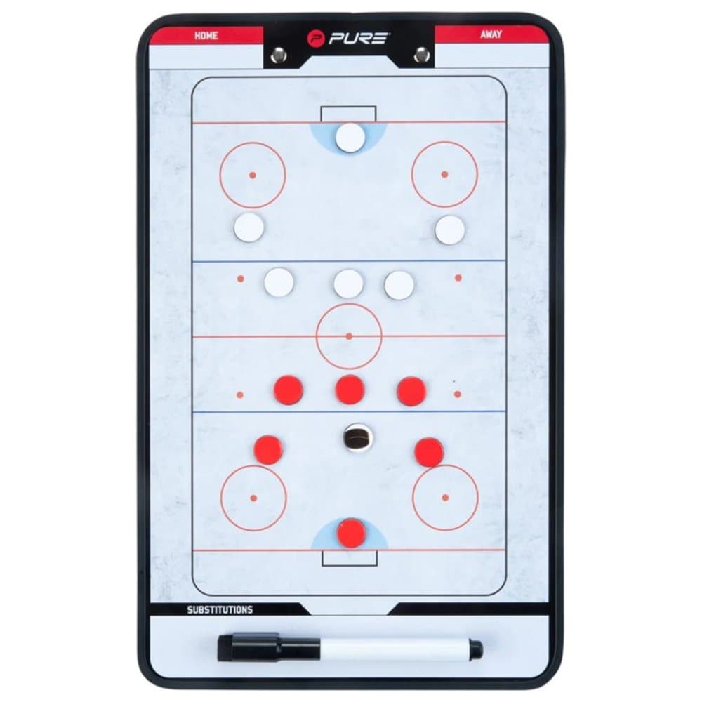 Pure2Improve Dubbelsidig taktikplatta för ishockey 35x22 cm P2I100640