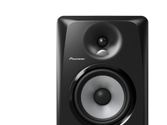 Pioneer S-DJ60X, 2-vägs, 1.0 kanaler, Kabel, 45 - 20000 hz, Svart