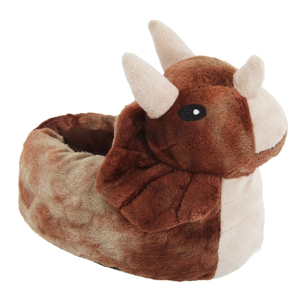 Childrens Boys 3D Dinosaur Slipper Shoes