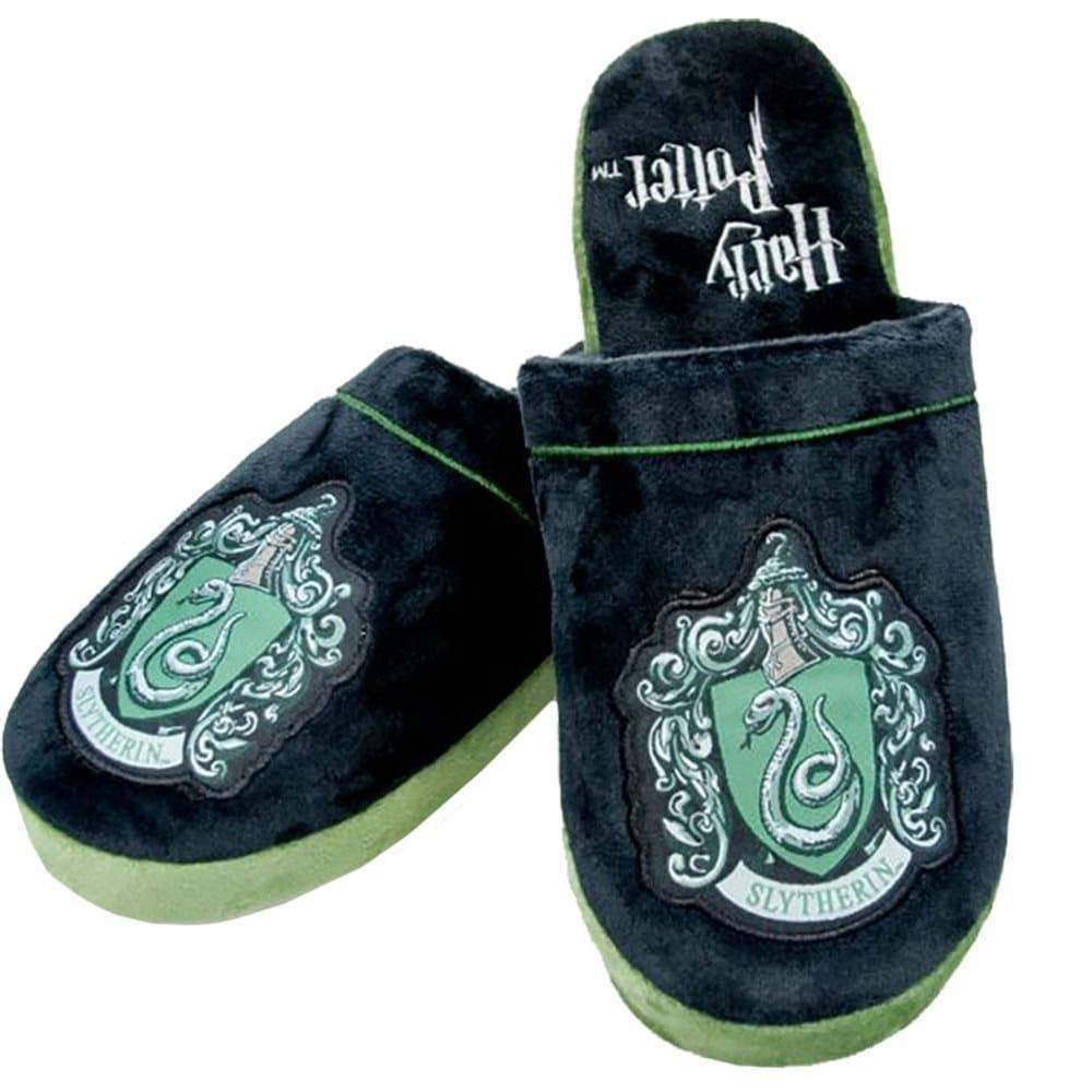 Harry Potter Mens Slytherin Slippers