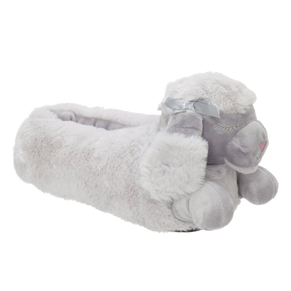 Slumberzzz Womens/Ladies Slip On Poodle Dog Slippers