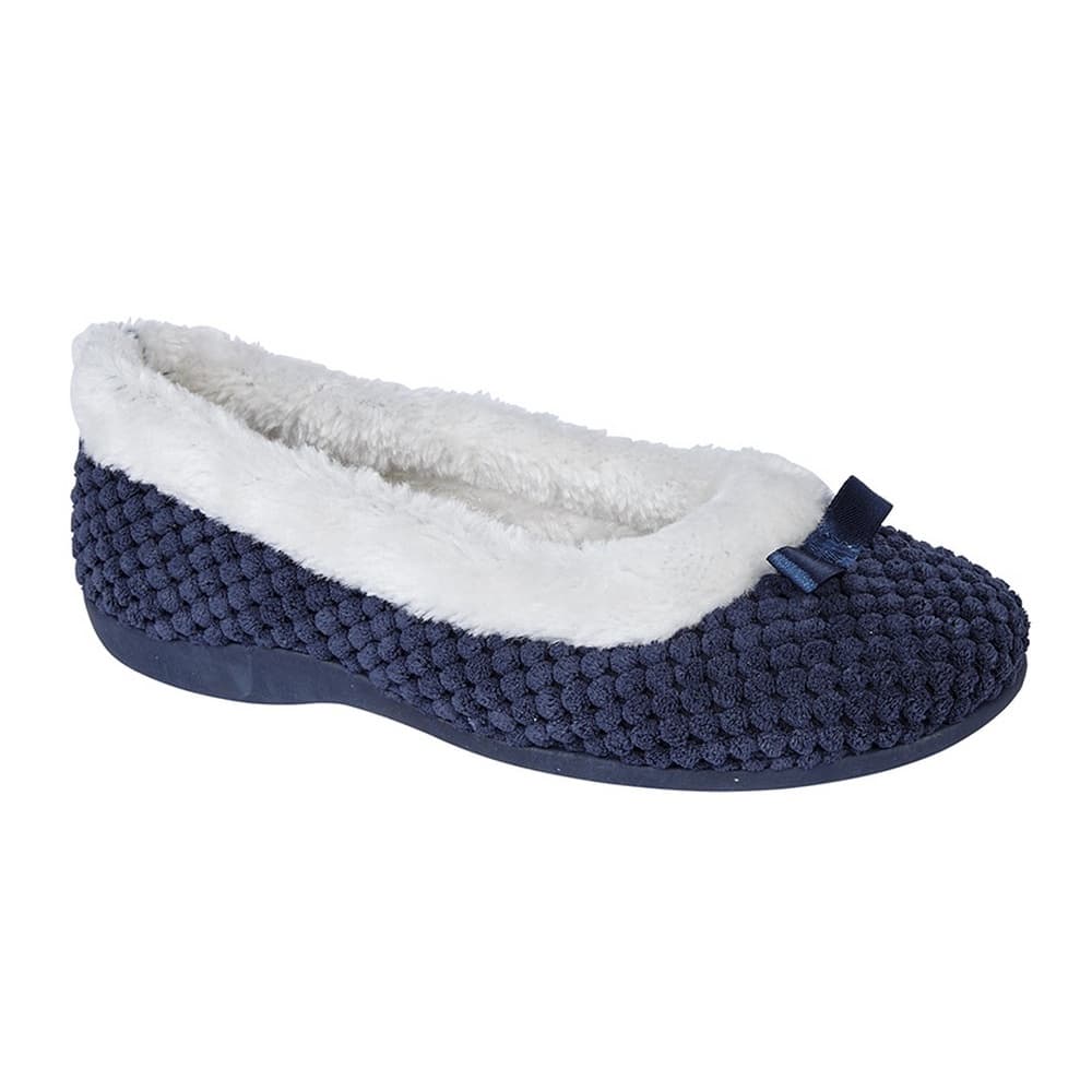 Sleepers Kvinnor / Dam Karina Faux Fur Memory Foam Tofflor