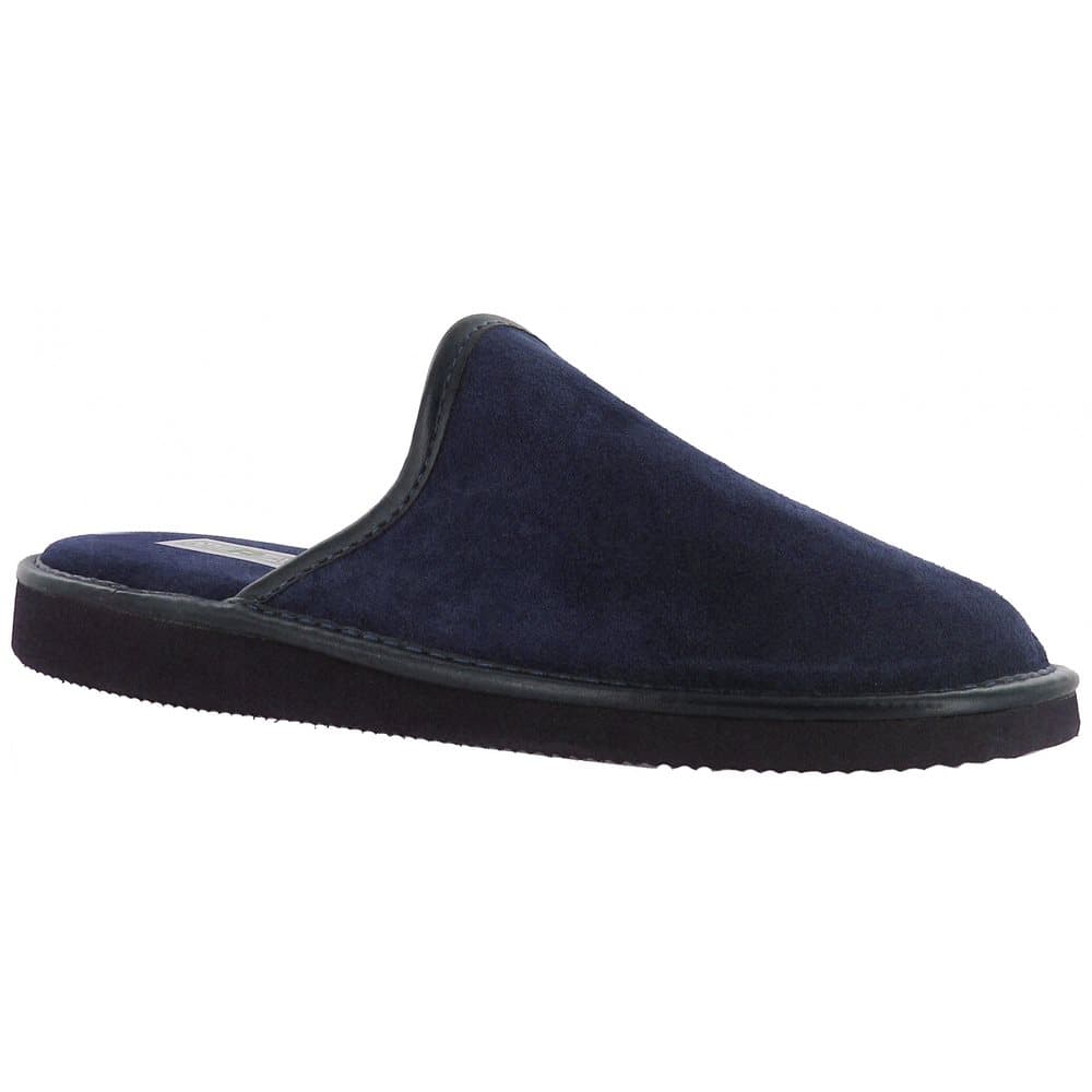 Mirak Mens Reg Suede Classic Mule Slipper