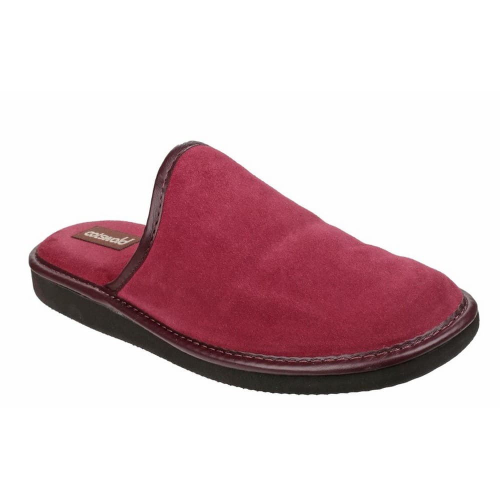 Mirak Mens Reg Suede Classic Mule Slipper