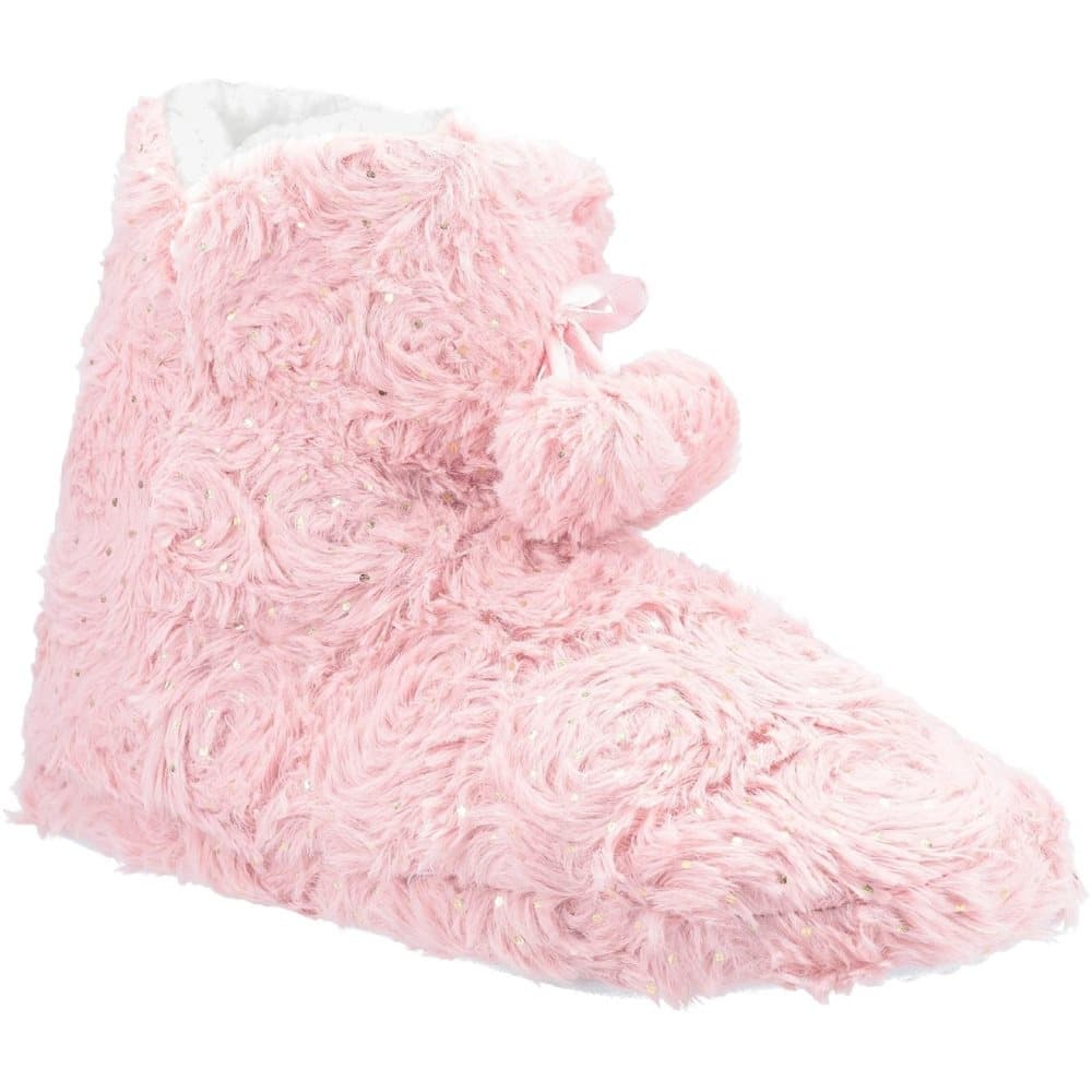 Divaz Dam / Lottie Stickad Bootie Slipper för damer