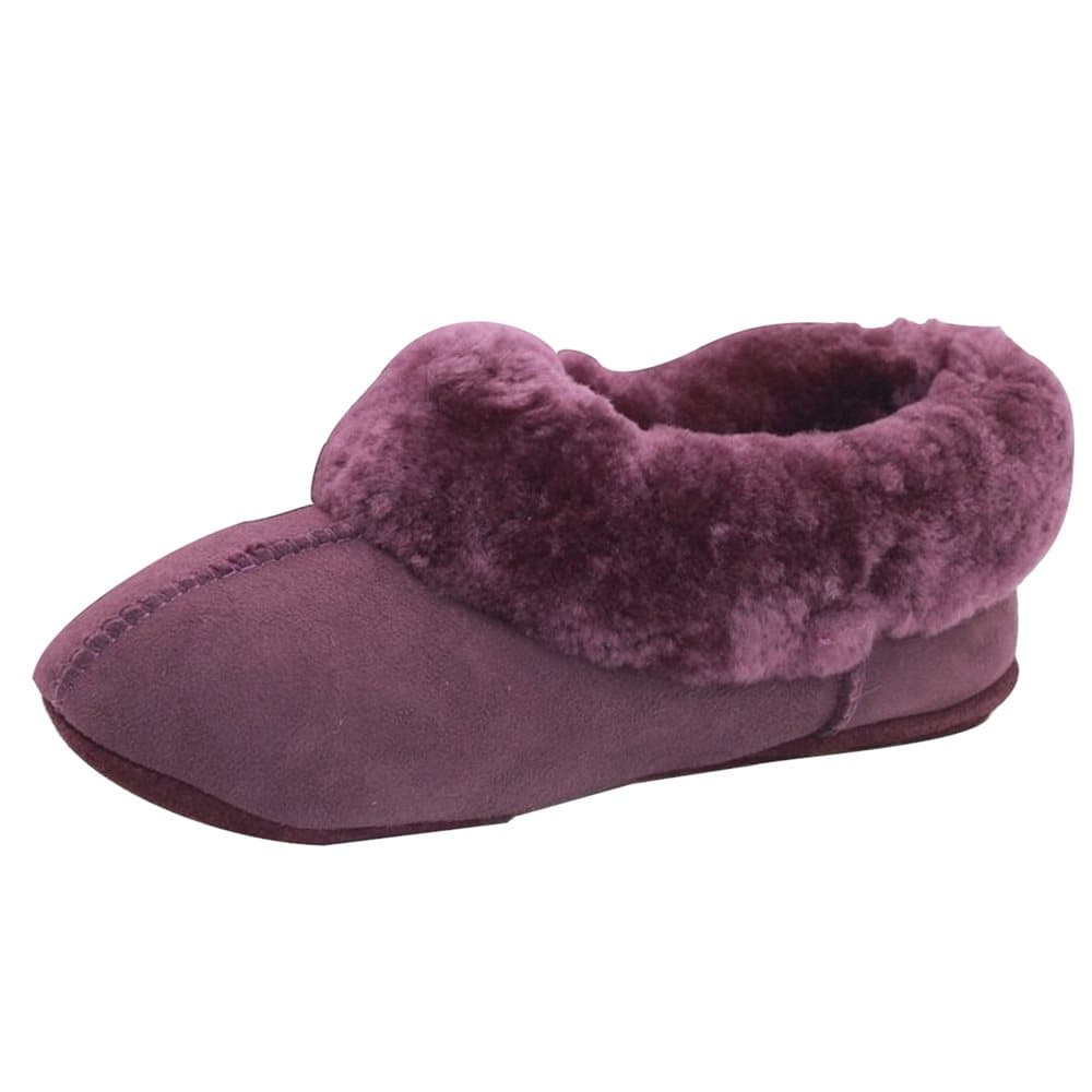 Eastern Counties Leather Womens/Ladies Full Sheepskin Turn Slippers