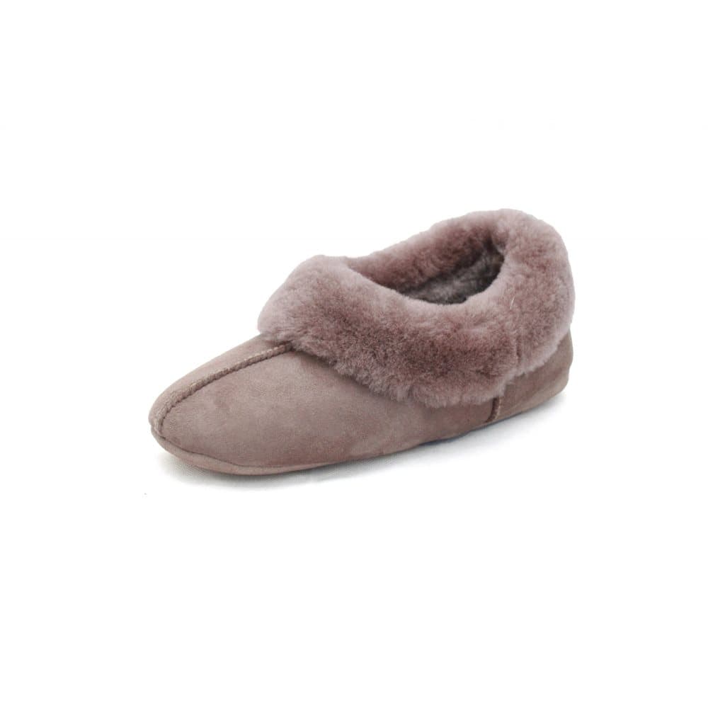 Eastern Counties Leather Womens/Ladies Full Sheepskin Turn Slippers