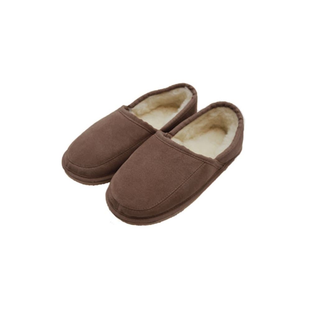 Eastern Counties Leather Mens Dominic Wool-blend Slippers