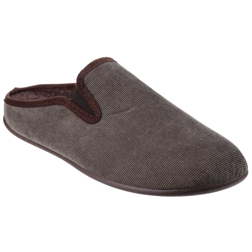 Cotswold Mens Matson Tweed Slippers