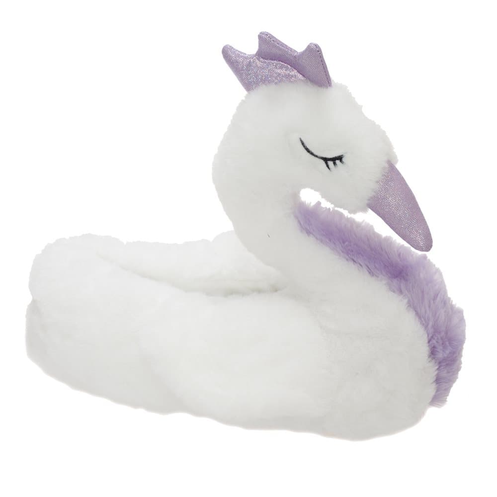 Slumberzzz Swan tofflor för kvinnor / damer