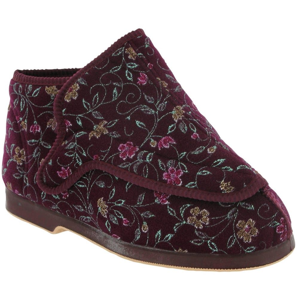 GBS Rhona Ladies Extra Wide Fit toffel / kvinnors tofflor