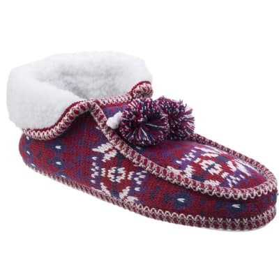 Divaz Womens/Ladies Lapland Knitted Slippers