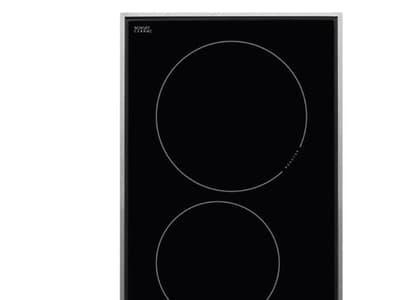 Amica KMI 13292 E, Svart, Innebygget, 30 cm, Sonebasert induksjon, Glass-keramikk, 2 zone(s)