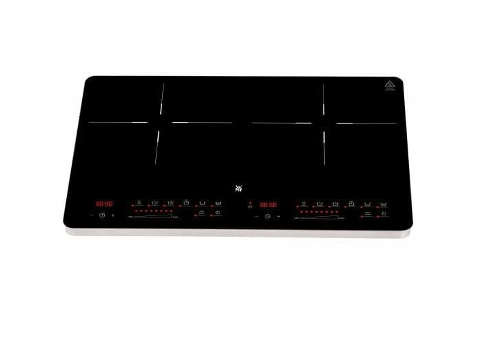 WMF Kult X, Svart, Countertop, Sonebasert induksjon, Glass-keramikk, 2 zone(s), 2 zone(s)