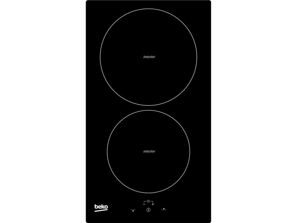 Beko HDMI32400DT, Svart, Inbyggd, Induktionshäll med zon, Glass-keramisk, 2 zone(s), 2 zone(s)