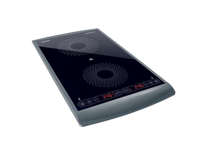 Sencor SCP 5404GY, Silver, Countertop, Induktionshäll med zon, Glass-keramisk, 2 zone(s), 2 zone(s)