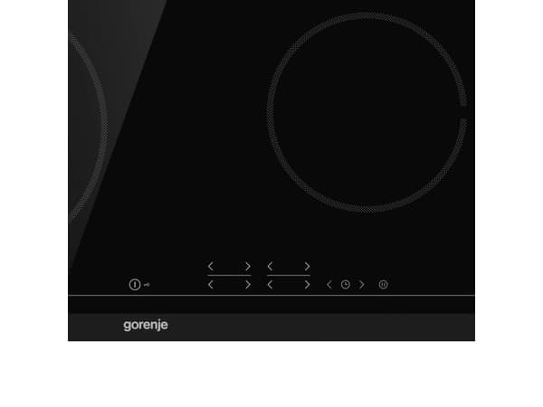 Gorenje ECT641BCSC, Sort, Innebygget, 60 cm, Keramisk, Glass-keramikk, 4 zone(s)