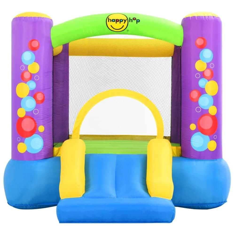 Happy Hop Uppblåsbar hoppborg & rutschkana 260x210x160 cm PVC