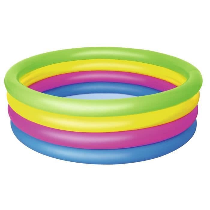BESTWAY Arc en Ciel 4 trådar pool - Ø 157 x H 46 cm
