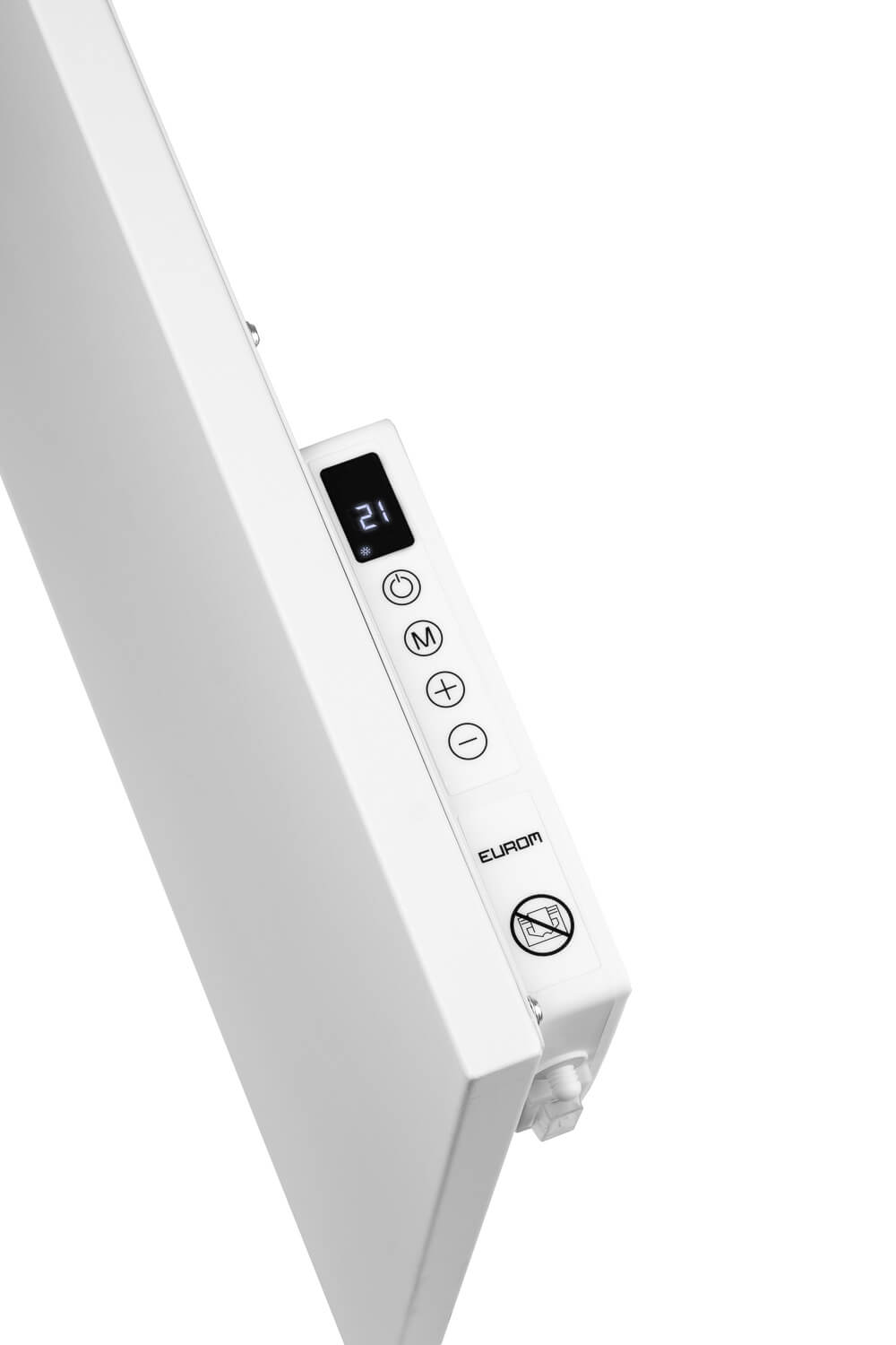 Eurom Mon Soleil 601 Wifi er en helt rammeløs varmelegeme på 600 Watt