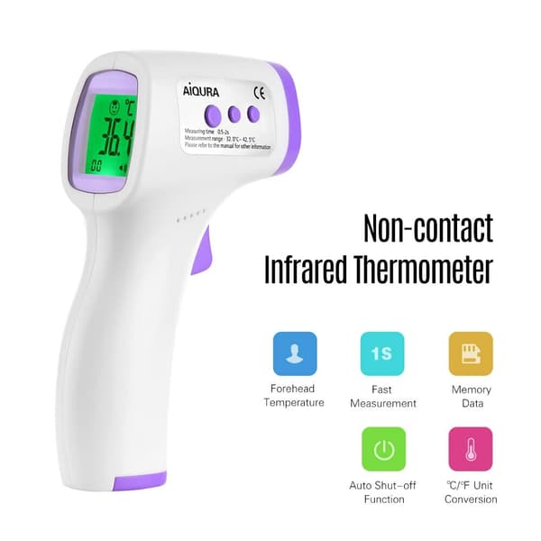 Non contact Febertermometer infraröd CE