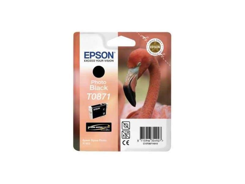 Bläckpatron Epson T0871 Svart