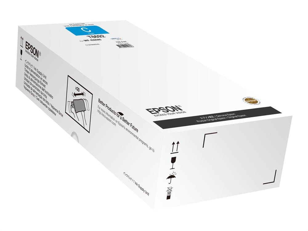 Epson T8692 - 735.2 ml - cyan - original - påfyllnadsbläck - för WorkForce Pro R8590 D3TWFC, WF-R8590, WF-R8590 D3TWFC, WF-R8590DTWF